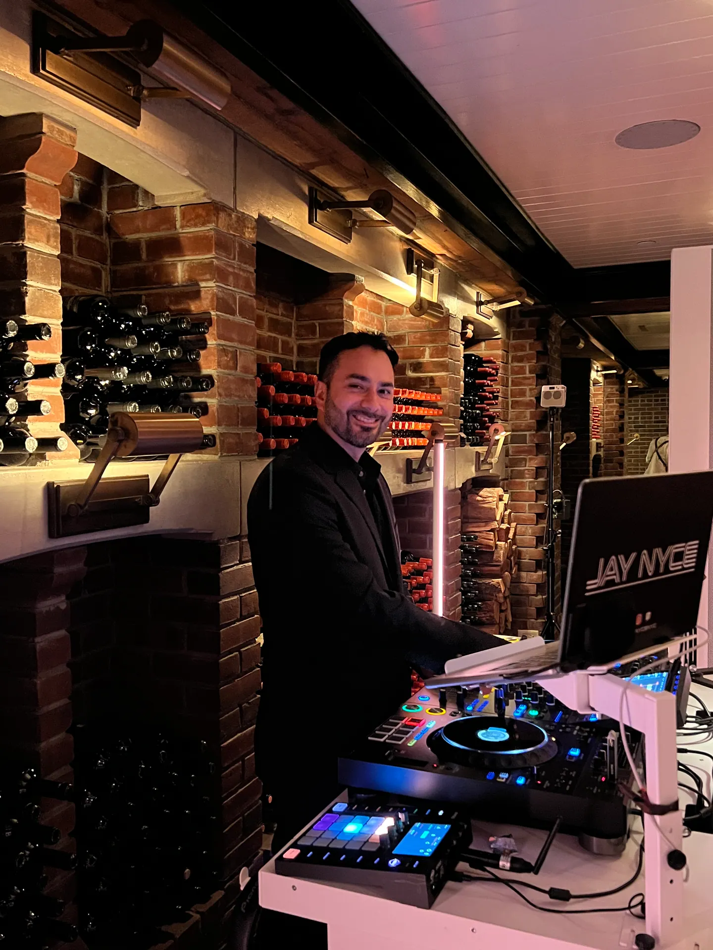 JN Event Entertainment DJ setup at a corporate event