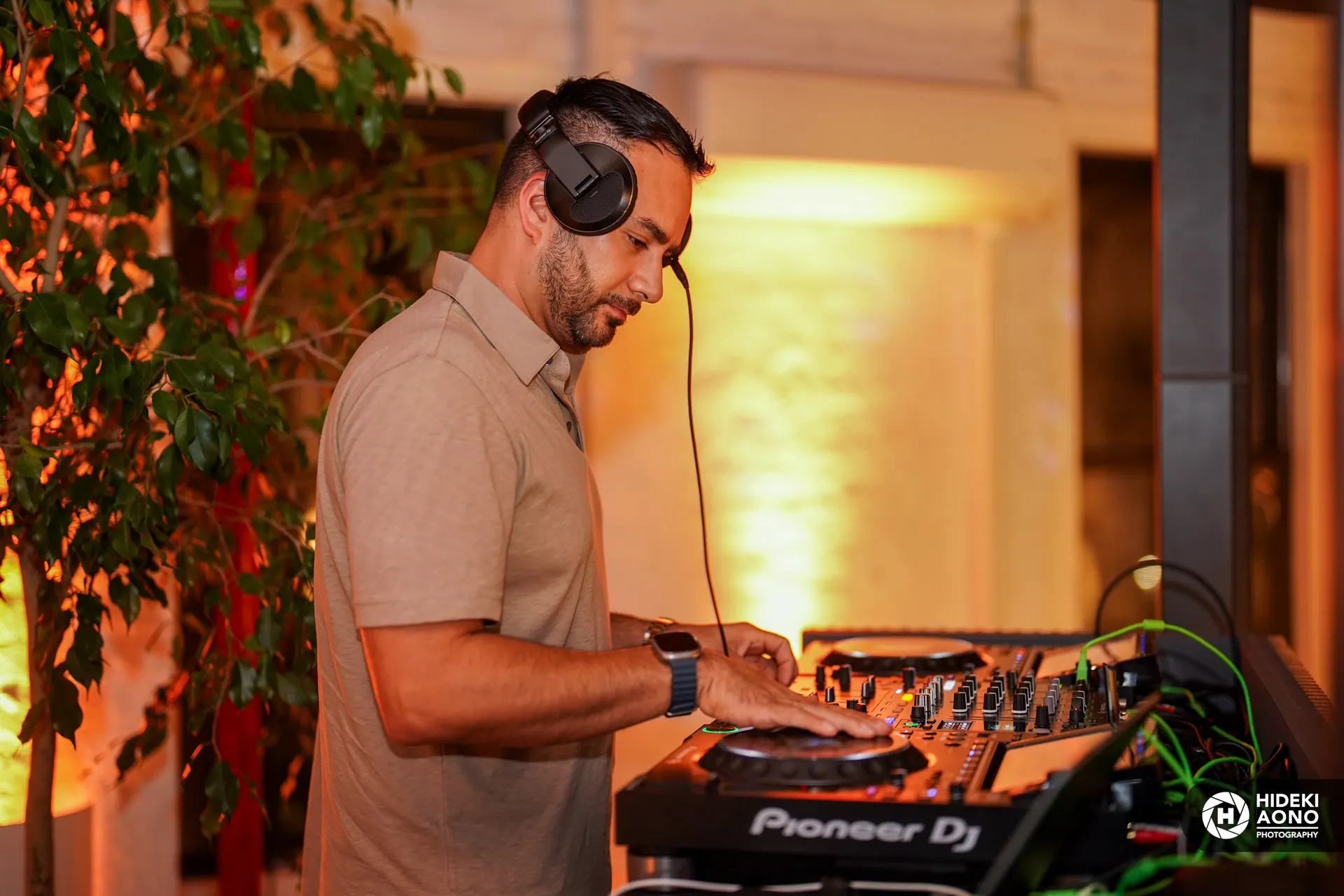 DJ Jay Nyce performing at a New York City corporate event