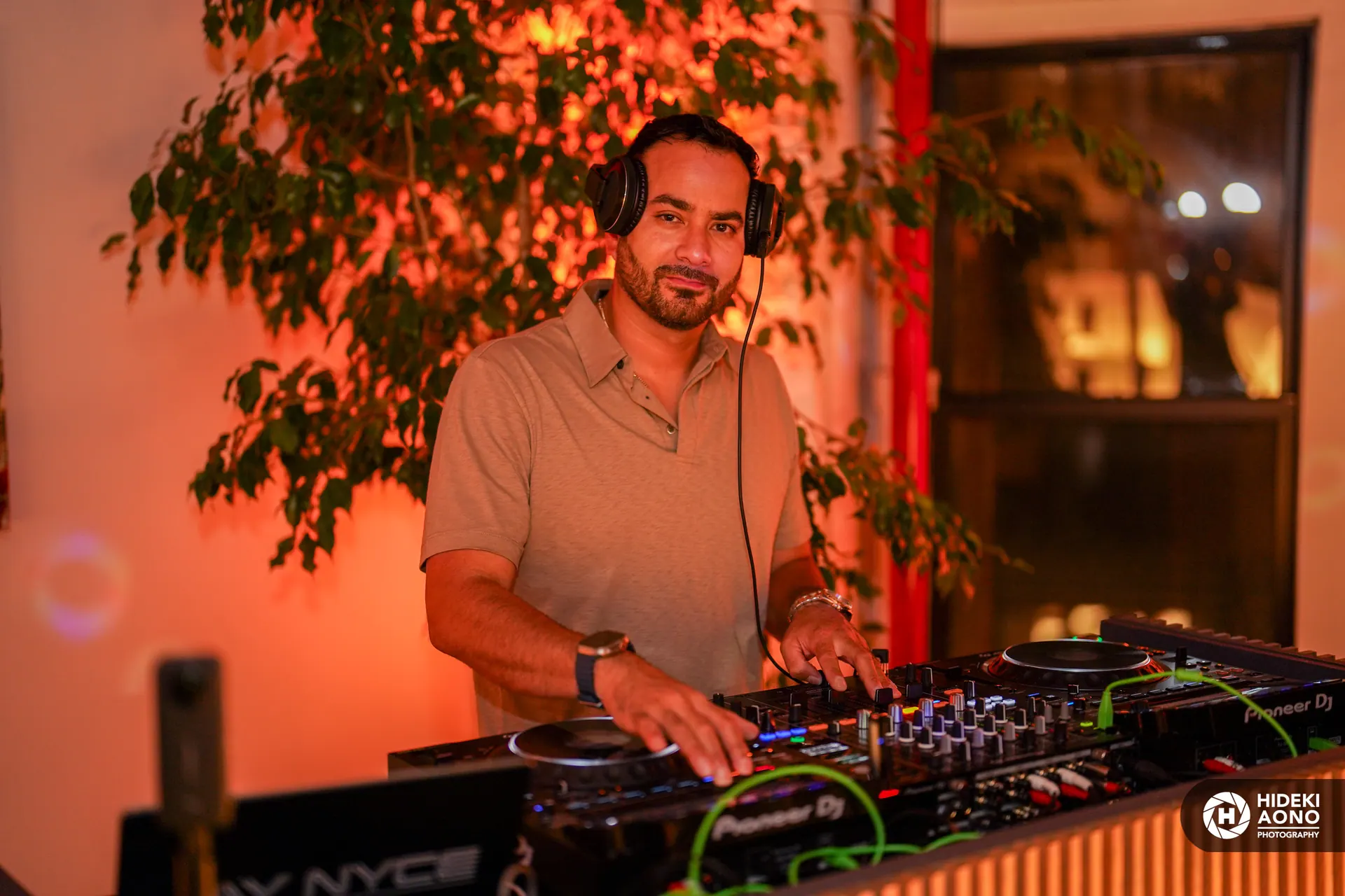 DJ Jay Nyce performing at luxury event