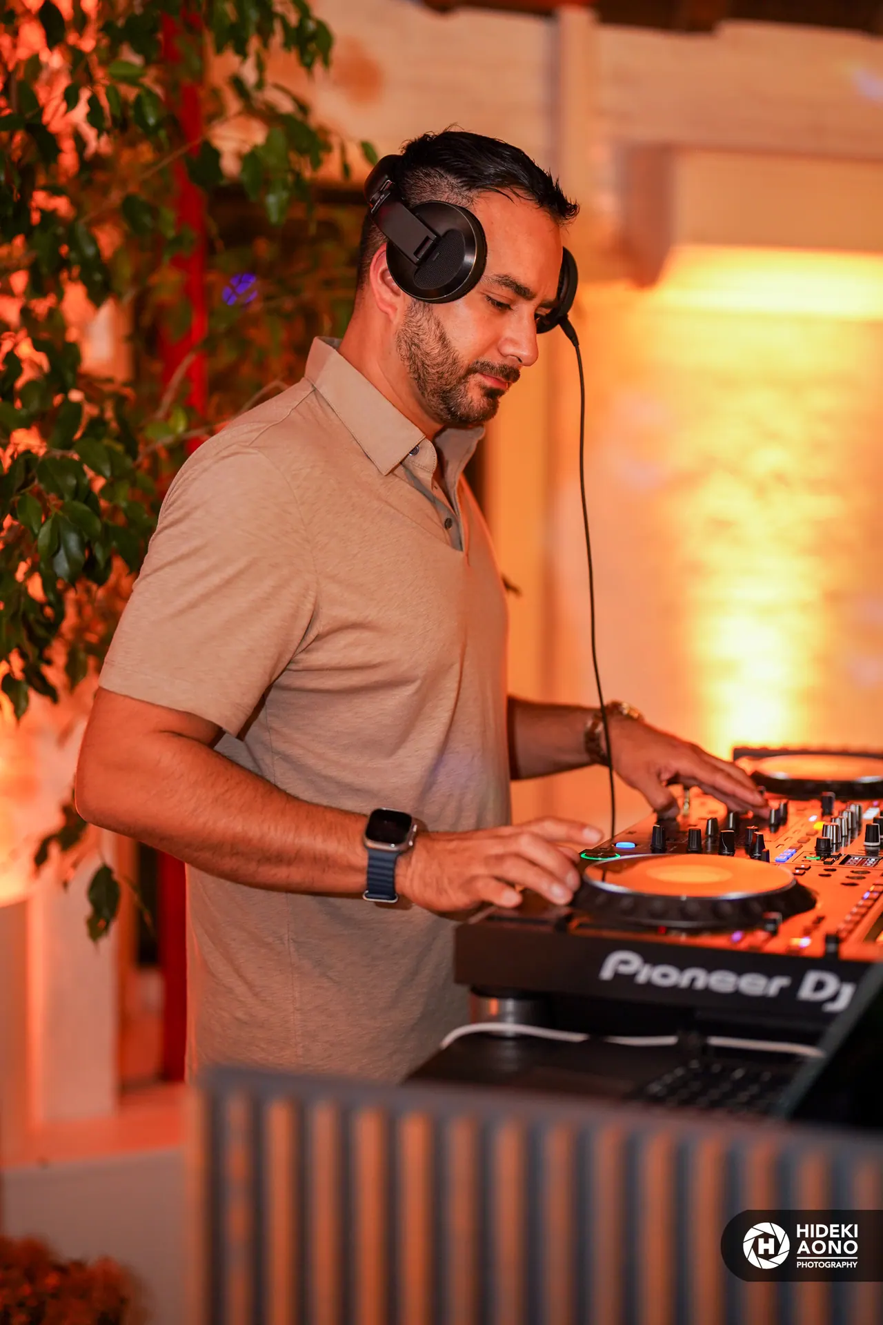DJ Jay Nyce performing at a corporate event