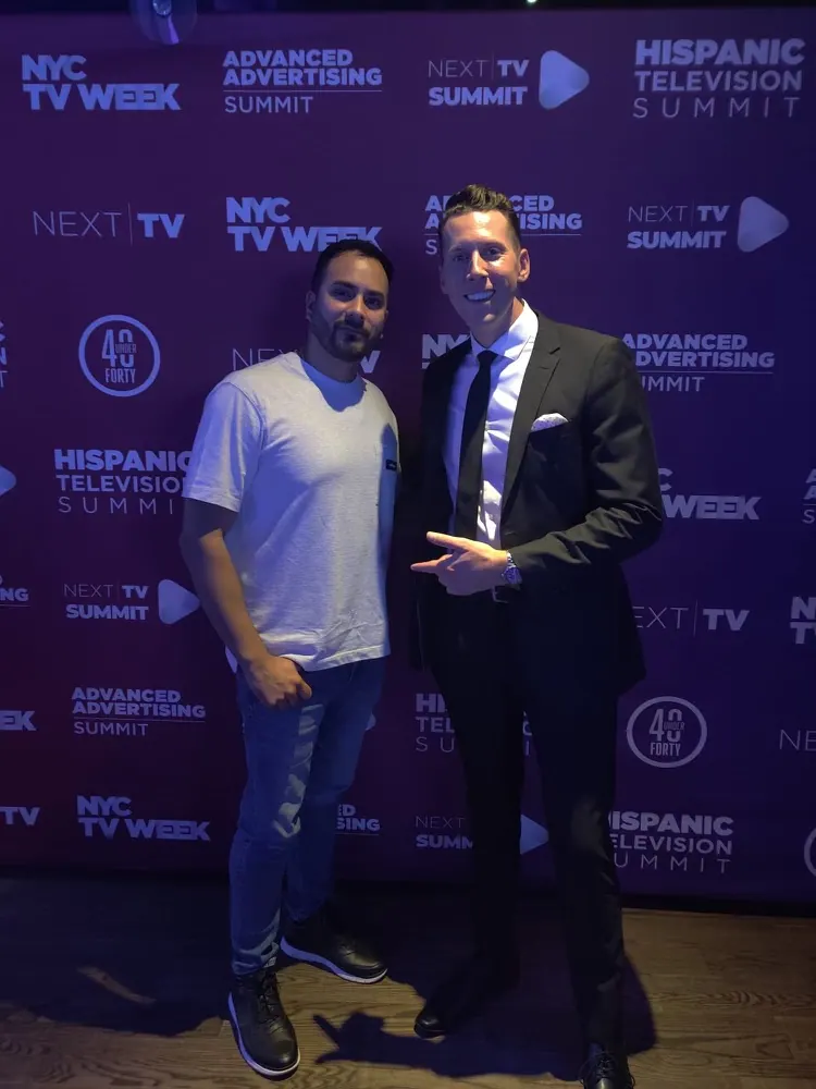 DJ Jay Nyce on the NYC TV Week red carpet